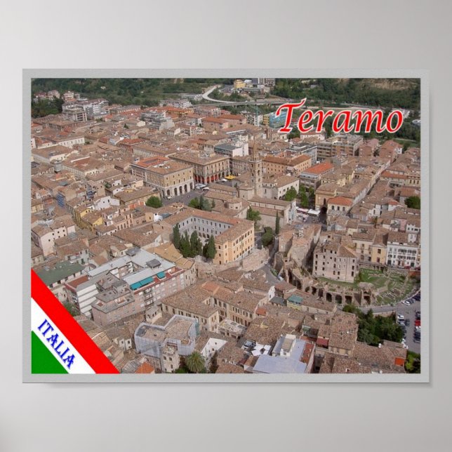 Italy - Abruzzo - Teramo - Poster (Front)