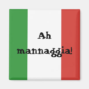 Italy - Ah mannaggia! Magnet