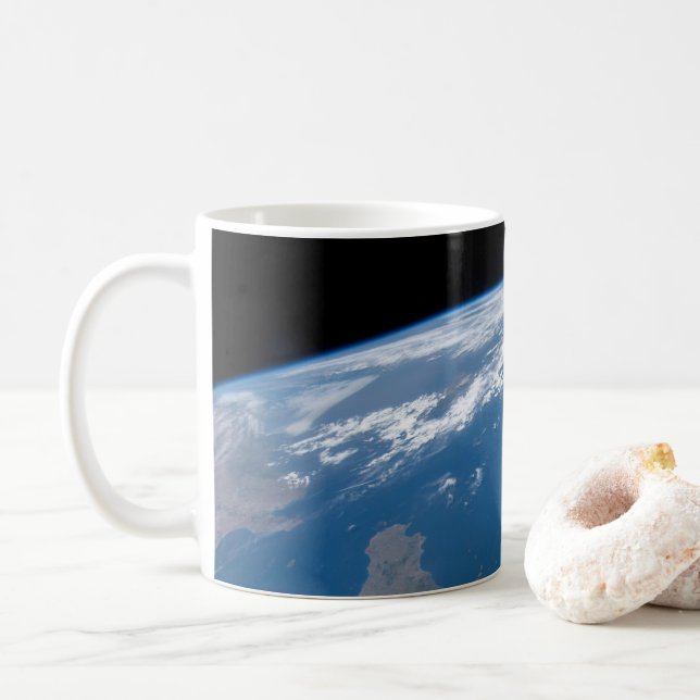 Italy And Its Island Sicily. Coffee Mug (With Donut)