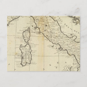 Italy and Sardinia Postcard