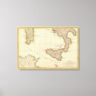 Italy and Slovenia Canvas Print