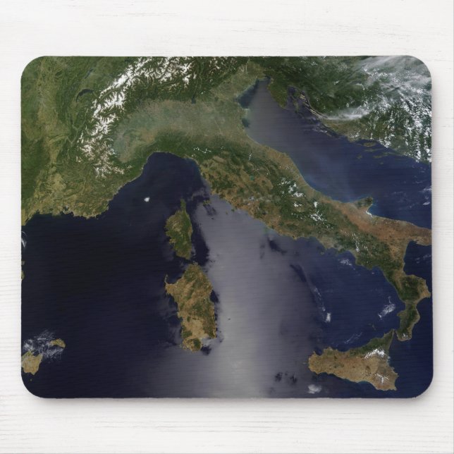 Italy and Southeast France Mouse Pad (Front)