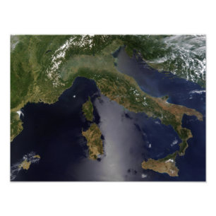 Italy and Southeast France Photo Print