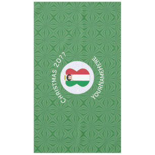 Italy Angel Christmas Flag Personalise Horizontal Tablecloth
