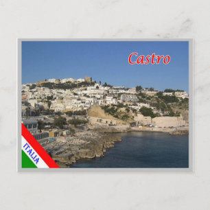 Italy - Apulia - Salento - Castro - Postcard