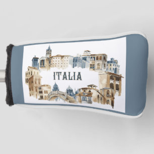 Italy Architecture Golf Head Cover