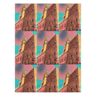 Italy architecture painting tablecloth