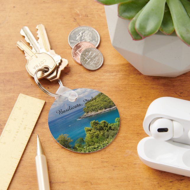 ITALY: Basilicata Italy Key Ring (Desk)
