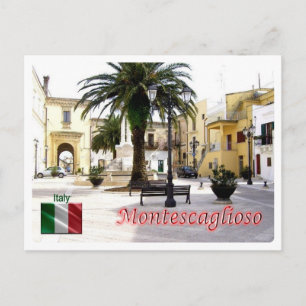 Italy - Basilicata - Montescaglioso - Postcard