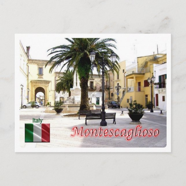 Italy - Basilicata - Montescaglioso - Postcard (Front)