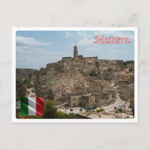 Italy - Basilicata - The Sassi of Matera - Postcard