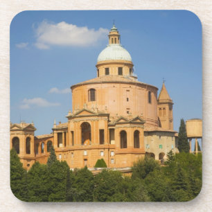 Italy, Bologna, Sunny Day with Portico di San Coaster