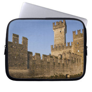 Italy, Brescia Province, Sirmione. Castello Laptop Sleeve