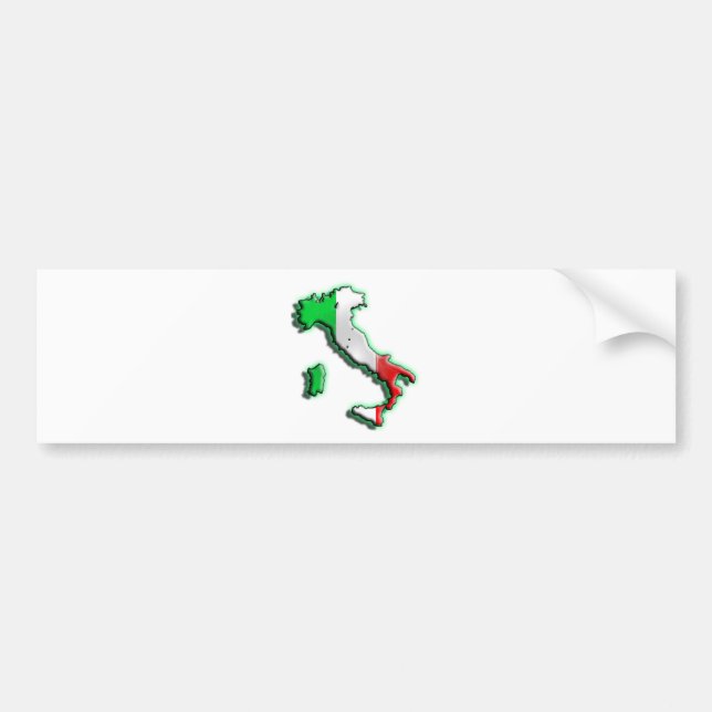 Italy Bumper Sticker (Front)