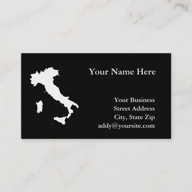 Italy Business Card (Front)