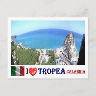 Italy - Calabria - Tropea - I Love - Postcard