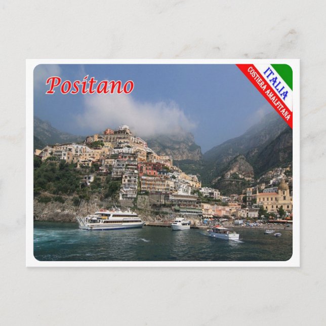 Italy - Campania - Amalfi Coast - Positano - Postcard (Front)