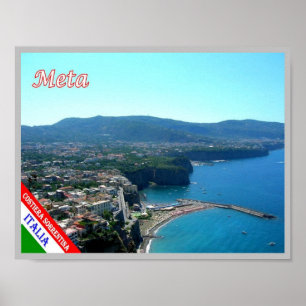 Italy - Campania - Amalfi Coast - Poster