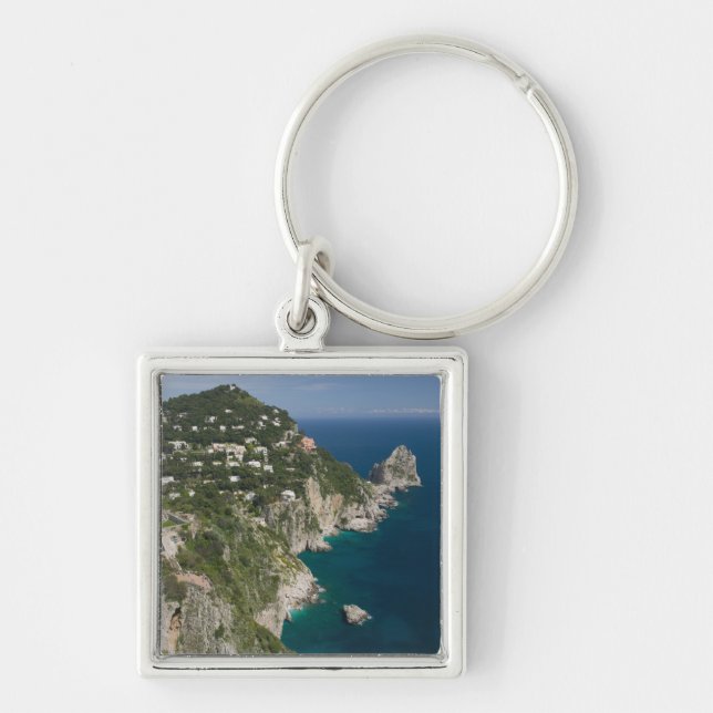 ITALY, Campania, (Bay of Naples), CAPRI: Key Ring (Front)