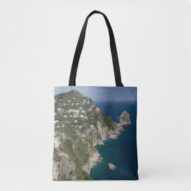ITALY, Campania, (Bay of Naples), CAPRI Tote Bag (Front)