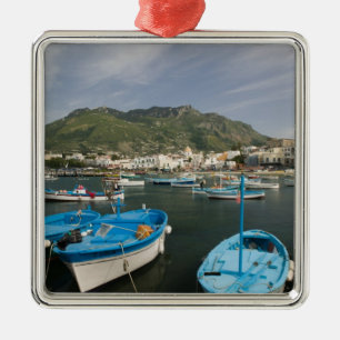 ITALY, Campania, (Bay of Naples), ISCHIA, FORIO: 2 Metal Tree Decoration