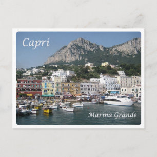 Italy - Campania - Capri - Marina Grande - Postcard