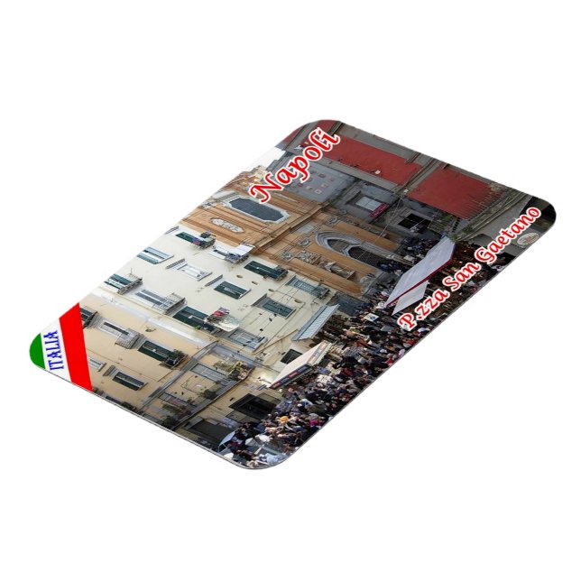 Italy - Campania - Naples - Magnet (Left Side)