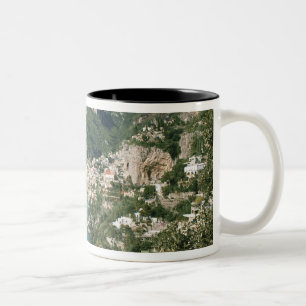 Italy, Campania, Sorrentine Peninsula, Positano, Two-Tone Coffee Mug