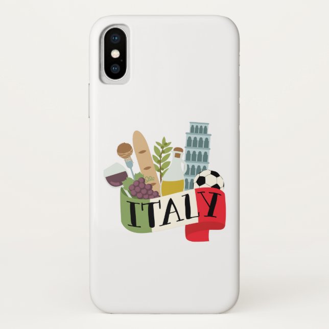 Italy Case-Mate iPhone Case (Back)
