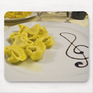 Italy, Cento. A plate of cheese tortellini Mouse Pad