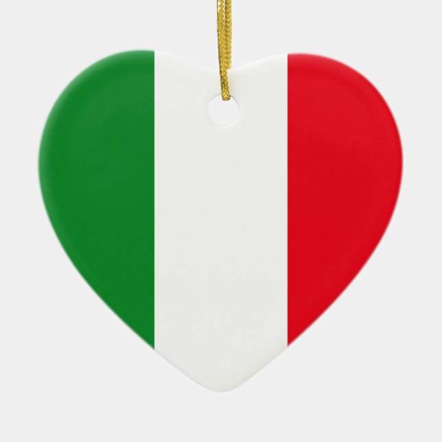 Italy Ceramic Tree Decoration (Front)