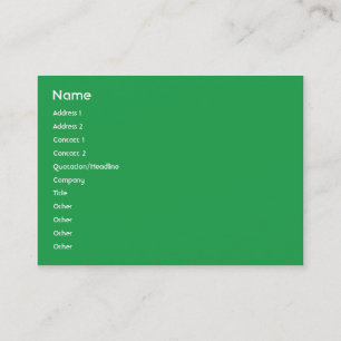 Italy - Chubby Business Card