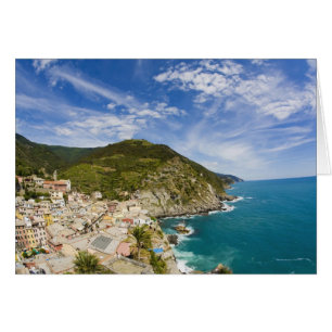 Italy, Cinque Terre, Vernazza, Hillside Town of 2