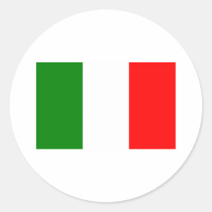 Italy Classic Round Sticker