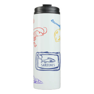 Italy Coastal Food Thermal Tumbler