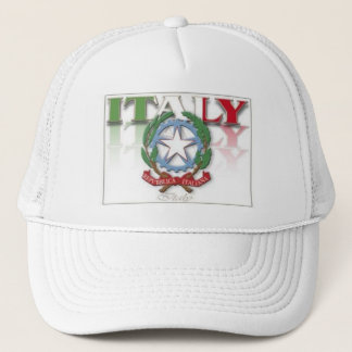 Italy Coat of Arms Trucker Hat
