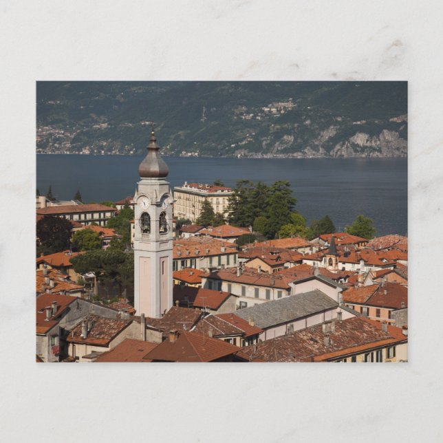 Italy, Como Province, Menaggio. Town view and 2 Postcard (Front)