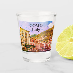 Italy Como Vintage Town Souvenir Shot Glass