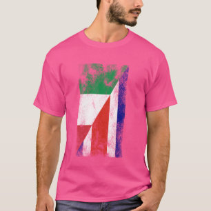 Italy Costa Rica Flags - Italian Costa Rican T-Shirt