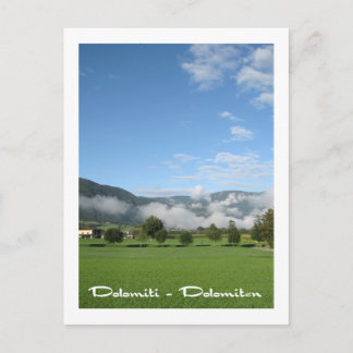 Italy, Dolomites Postcard
