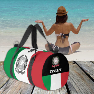 Italy duffle, Italian flag fitness /sports Duffle Bag