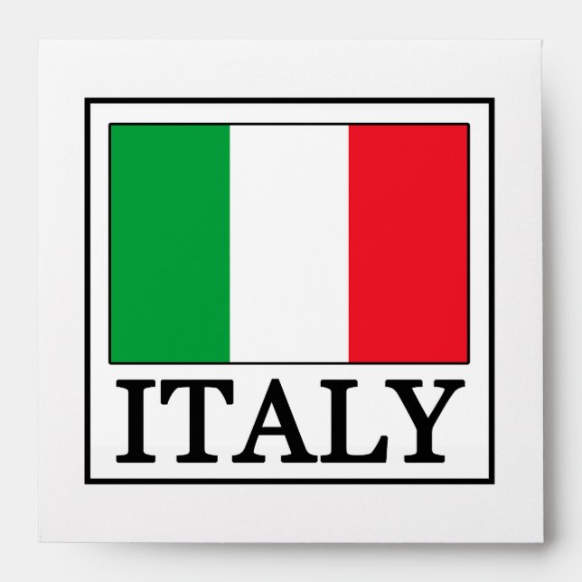 Italy Envelope (Front)