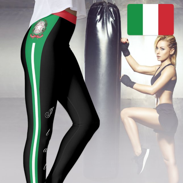 Italy fashion leggings, patriotic, Italian Flag Leggings (Creator Uploaded)