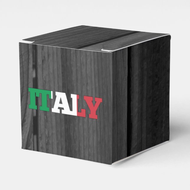 Italy Favour Box (Front Side)