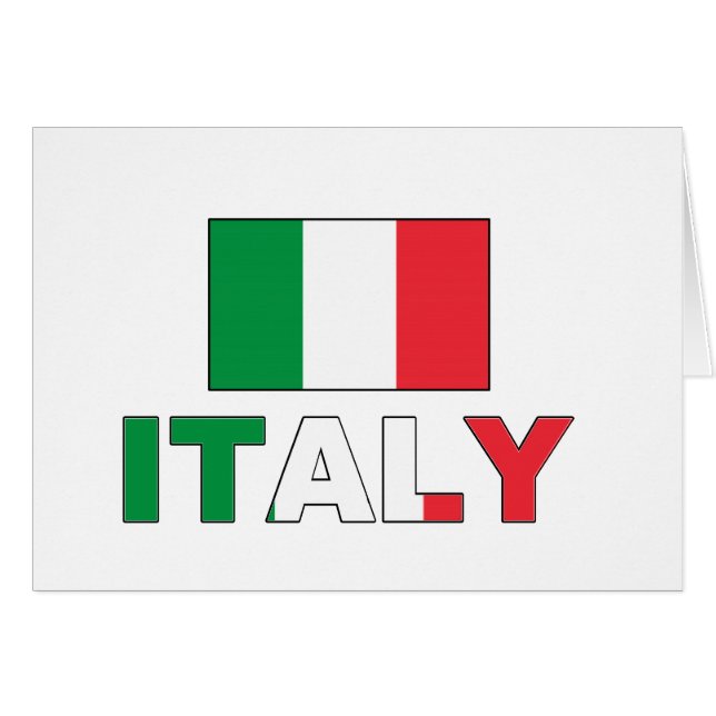Italy flag (Front Horizontal)