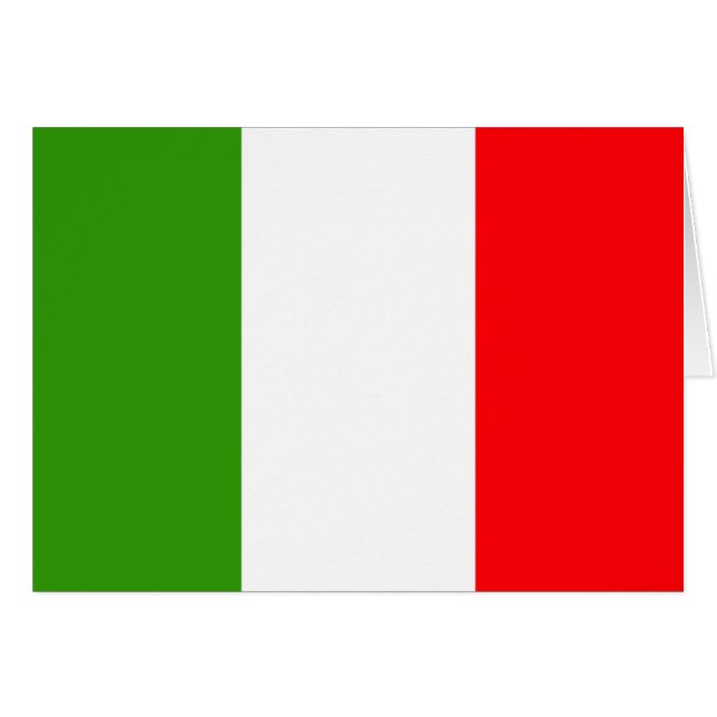 Italy flag (Front Horizontal)