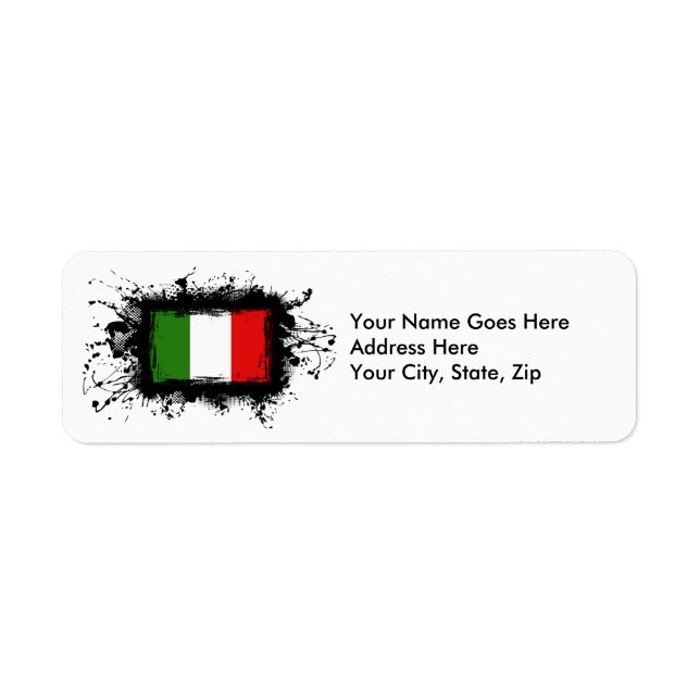 Italy Flag (Front)