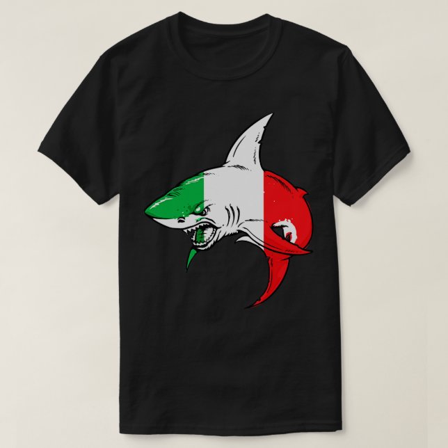 italy flag 3 T-Shirt (Design Front)