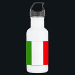 Italy Flag 532 Ml Water Bottle<br><div class="desc">Flag of Italy</div>