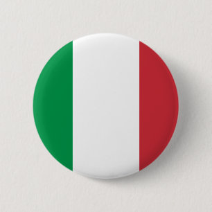 Italy Flag 6 Cm Round Badge